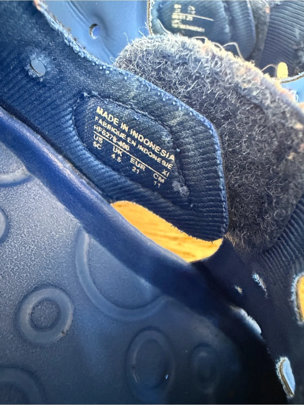 Nike Sunray Sandal Water Shoes size 5c